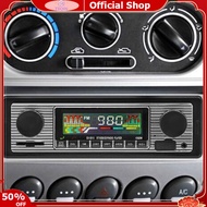 TEQIN IN stock Bluetooth Vintage Car Radio MP3 Player Stereo USB AUX Classic Car Stereo Audio