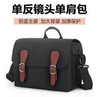 Sesuai untuk Canon Nikon Sony DSLR Camera Bag Beg Kamera Beg Fotografi Beg Bahu Tunggal Crossbody Be