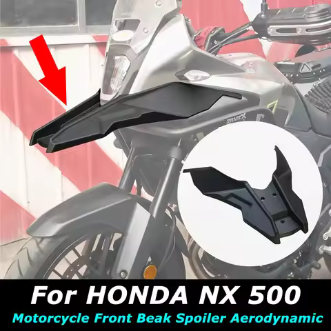 NX 500 NX500 Motorcycle Front Beak Nose Extension Spoiler Fit For Honda NX500 NX 500 nx500 Aerodynam