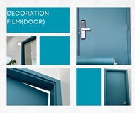 Decoration Film【木門貼膜 翻新】木門改色 屋企大門 舊門翻新 轉色 傢俬翻新 傢俱翻新 傢俱復修 家居護理 SAP0004