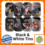 SV Black and White - Mini Tin - Tin + Sticker Only Pokemon Tin Collection