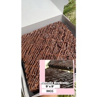 Nuttella brownies 9’x9’