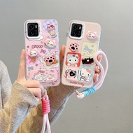 Casing Vivo Y15a Casing Vivo Y15s Casing For Vivo Casing Equipped with a cute mirror holder 3D Doll 
