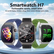 New H7 Smart Watch Bluetooth with Fitness Tracker Sports Watch Health Tracking Waterproof  Curved HD