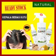 CAMAY SPRAY UBAT KUTU RAMBUT | HEAD LICE Organik, Selamat digunakan