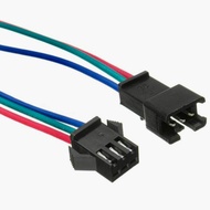 JST SM 3 Pin Male Female RGB Connector - ARGB 3 Pin
