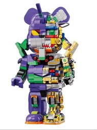 Wangao Bear Robot萬高機械熊188008（新世紀福音戰士）組裝積木building blocks