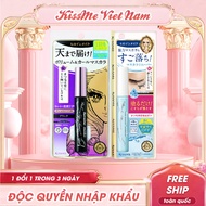 Set Mascara Siêu Nâng Dày Rậm Mi và Mascara Tẩy Trang Nhanh Cho Làn Mi KissMe Heroine Make