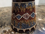 非洲鼓 (大) 高 23.5cm High Hand-Painted Djembe Drum African drums (Big) Hand-Painted Djembe Drum