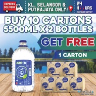 BUNDLE OF 10 CARTONS : DESA MINERAL WATER 5500ML x 2 BOTTLES