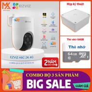 [GENUINE EZVIZ] EZVIZ H8C 4G Outdoor Camera Combo + Technical Box + 64G/128G Memory Card