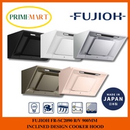 FUJIOH FR-SC2090 R/V 900MM INCLINED DESIGN COOKER HOOD - 3 YEAR FUJIOH WARRANTY + FREE DELIVERY