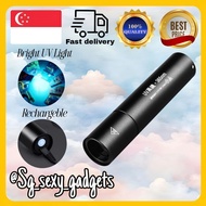 [LOCAL SELLER] 365nm / 395nm UV Torch Light / Ultra Violet Light / Portable  / Hand-held Flash Light