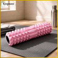 Gepnoo Ridged Foam Roller Solid Solid Interior Pink Foam Roller Exercise Gear Improves Mobility Shap