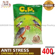 Cp SINGING Bird Food ANTI STRESS - Bird Food Voer CP Bird Food 400gr Murai Batu Kacer Bird