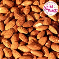 Almond Whole (Usa) (100g | 200g | 500g) Kacang Badam | Kacang Almond (Halal) by Azim Bakery
