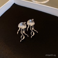 Hot Selling Silver Needle Korea Dongdaemun New Jellyfish Earrings Fashion Creative Design Sense Stud