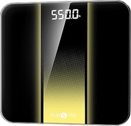 RunStar Scale for Body Weight 550lb, 13-Inch Digital Bathroom Scale with Baby & Pet Mode, Extra-Larg