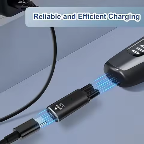 1PC 15V 4.3V Type-C Charger, Universal Charging Adapter for Norelco Shaver Series 7000 5000 3000 & O