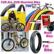 Begasso Tire, Fat Bike Tyre, Mountain Bike Tyre, Racing Bike Tyre, 700c Tire, Basikal Tiub, Tiub Bas