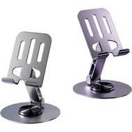 1 Pack Mobile Phone Holder iPad Tablet Holder Metal Holder Rotary Folding Phone Desktop Holder for i