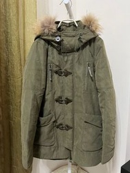 SLY 正品 軍綠 二件式 超保暖 外套