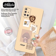 HP Softcase Samsung Galaxy A51 Fashion Case Cartoon Case Samsung Galaxy A51 Silicone TPU Pro Camera 