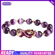 #styleChinese Feng Shui Wealth Bracelet, Feng Shui Bracelets, Pixiu Bracelet Amethyst Bracelet for W