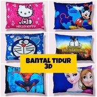 Ready Stock  Bantal Kartun 3D Budak Lelaki Perempuan /Kanak-kanak Hadiah Birthday Pillow Cartoon
