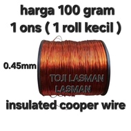 RM74... (1 roll 100g 1 ounce) INSULATED COOPER WIRE WIRE CABLE SCHOOL PRACTICE MATERIAL ENAMEL INSUL