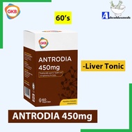 (BUY4FREE1) GKB Antrodia Liver Tonic 60 Vegecaps Liver Supplement 牛樟芝 | 护肝保健品 EXP09/2025