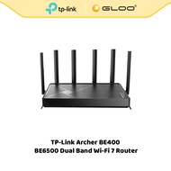 TP-Link Archer BE400 BE6500 Dual Band Wi-Fi 7 Router