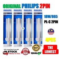 4 PCS  Philips Master PLC-2P 18W / 865 Energy Saving Light PLC Bulb