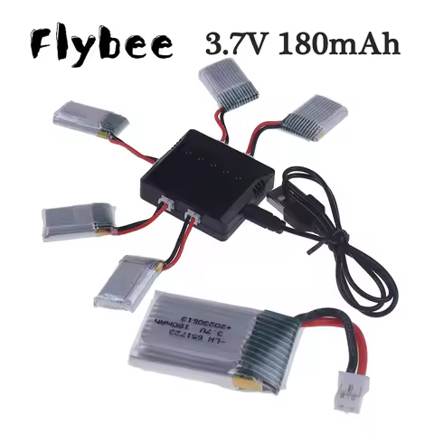 3.7V 1S 180mAh LiPO Battery PH2.0 plug fit for H36 E010 E010C E011 E013 F36 NH010 RC Mini Drone Micr