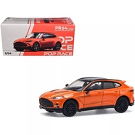 Poprace Diecast PR Orange Car Model640148 ASTON MARTIN DBX 707 - COSMOS ORANGE