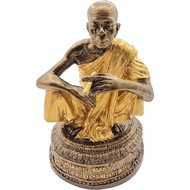 龍婆坤  lp kun聖僧供型金身 thai product 100% 纯列南皮 （lek Nam phi）铁矿石铸造