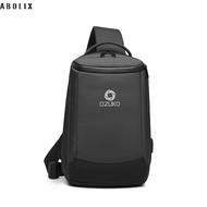 ABOLIX "OZUKO แฟชั่นของผู้ชาย Crossbody กระเป๋าสะพายไหล่-กีฬากลางแจ้งกระเป๋าคาดหน้าอก-มาเลเซีย"