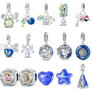 Original S925 Bracelet Beaded Peace Meaning with Love Angel Virgin DIY Accessories Blessing Gift