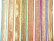CRAFTLOVE Glittery Gota Patti Laces 120 Mtr / 131 Yards for Dress/Sarees/Lehangas/Blouses, Suits, Ca