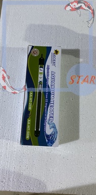 heater kaca heater aquarium RECENT AA HT 25 WATT 50 WATT 75 WATT 100 WATT kaca glass - AA HT 25 W