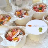 Basque cheesecake packaging box wooden box4Inch6Baking gift box, wedding favor box, candy box