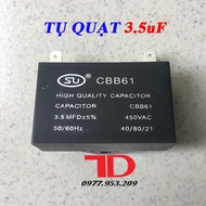 3.5uf Fan Capacitor, Capacitor For Thuan Dung Air Conditioner Fan