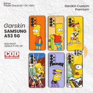 HP Garskin Bart Simpson Samsung A 53 5G - Cool, Modern Design, Customizable for All Types of Cell Ph