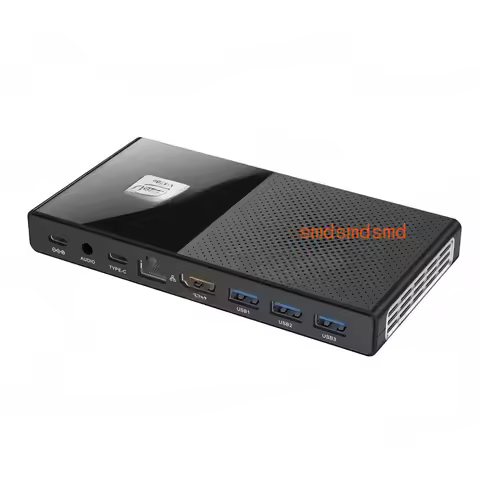 M6 Mini PC 12th Gen Intel N200 2.9GHz Windows 11Pro DDR5 NVMe SSD Pocket Computer HDMI2 4K@60Hz WiFi