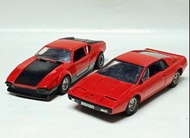 May 2026 2ps日本製最新優惠$349！itrea 可與1/24 1:24一齊玩，非常重身合金屬車1/25 1:25 Lotus Esprit + De Tomaso Pantera supe
