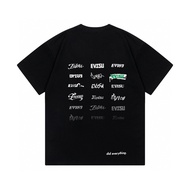 T-Shirt Bercetak Lelaki dan Wanita Evisu, Baju Lengan Pendek, T-Shirt Sukan, T-Shirt Perniagaan, Pro