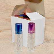 [unit] 6.5ml roll-on bottle, 7ml diamond motif, take 12 pcs roll on bottle