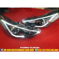 Hyundai Elantra LED Headlamp Head Lamp Light Lights