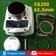 Cylinder Block for CG200 63.5mm Motorcycle Cylinder Piston Block Kit CYLINDER BLOCK CG200 STD/63.5MM