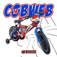 จักรยานเด็ก LA รุ่น COBWEB 16นิ้ว แถมฟรีไฟหน้า-ท้าย LED